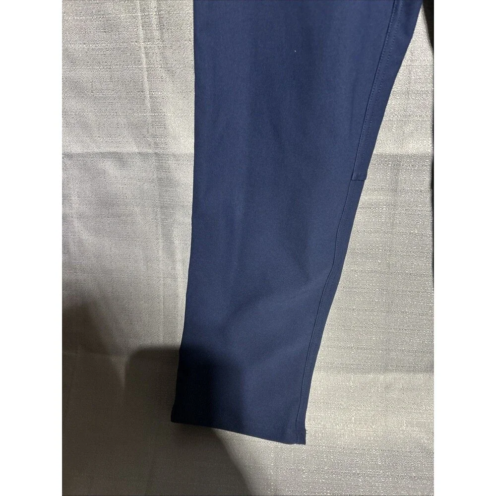 Lululemon ABC Classic Warpstreme Pants - Men's Size 28 -‎ Navy Blue textured